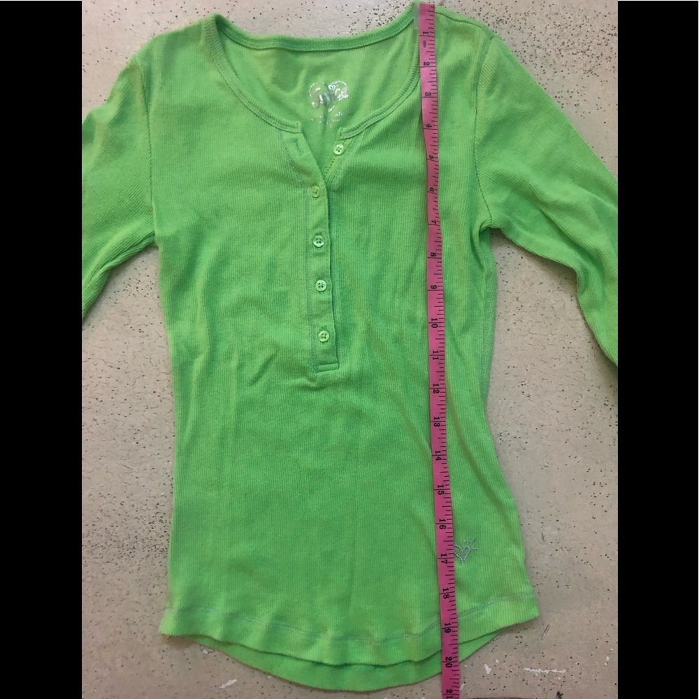 Justice Girl’s Long Sleeve Henley Tee - Set of 2 - Picture 8 of 13